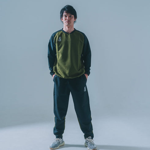 Old Jeans+5 ウーブンロングパンツ